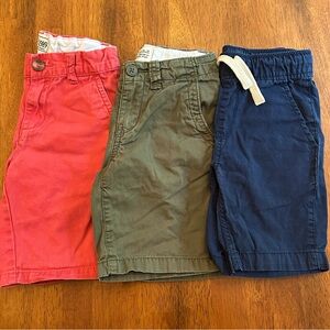 Boys’ 3-Pack Shorts | Children’s Place | Size 5
| Navy • Olive Green• Red